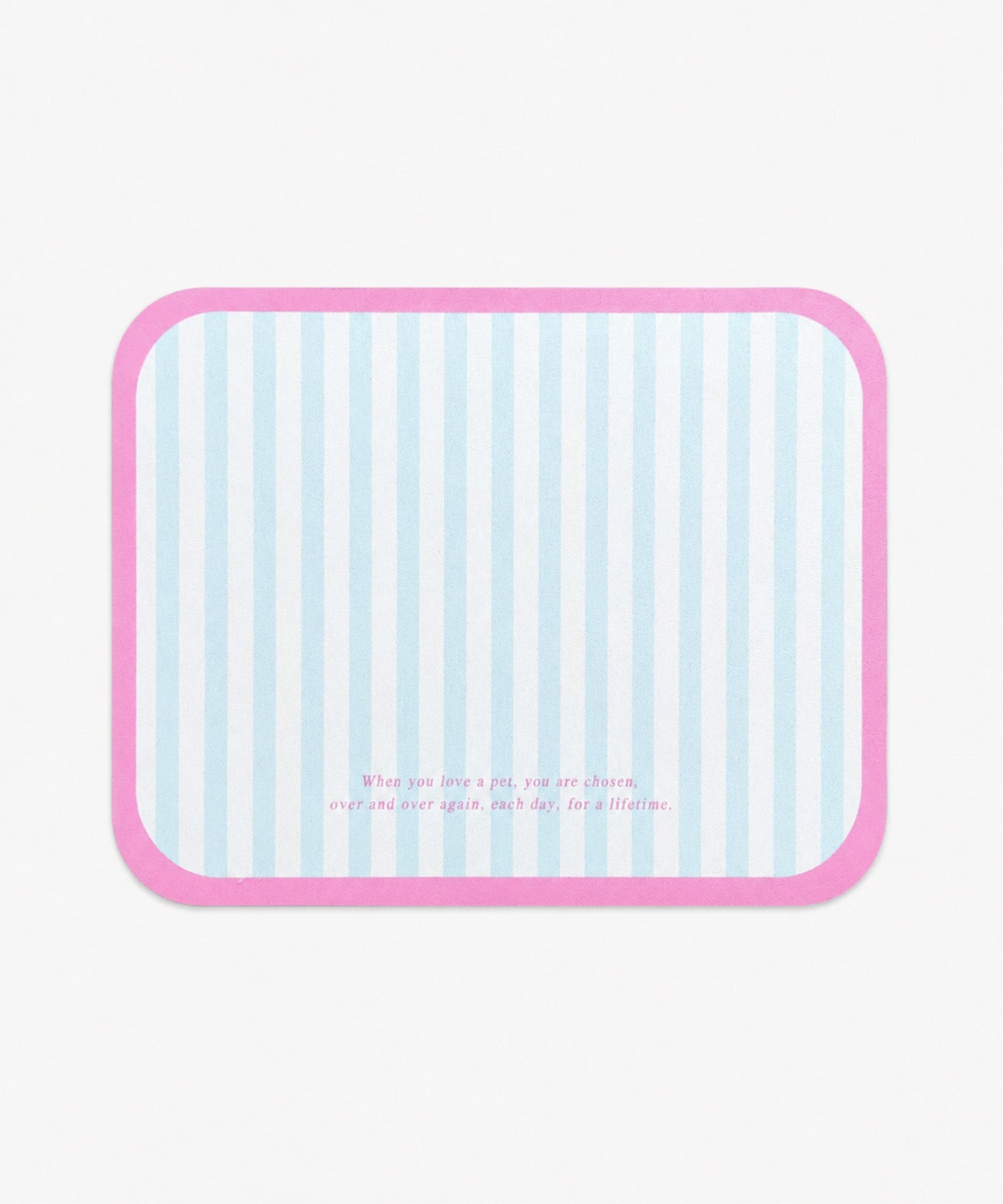 カラフルチェック ペット用食事マット（30×40cm）