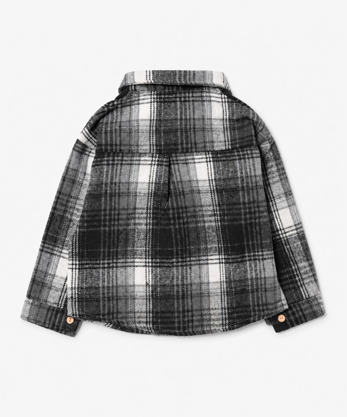 【aimoha KIDS】【90-150cm】チェック柄長袖シャツ
