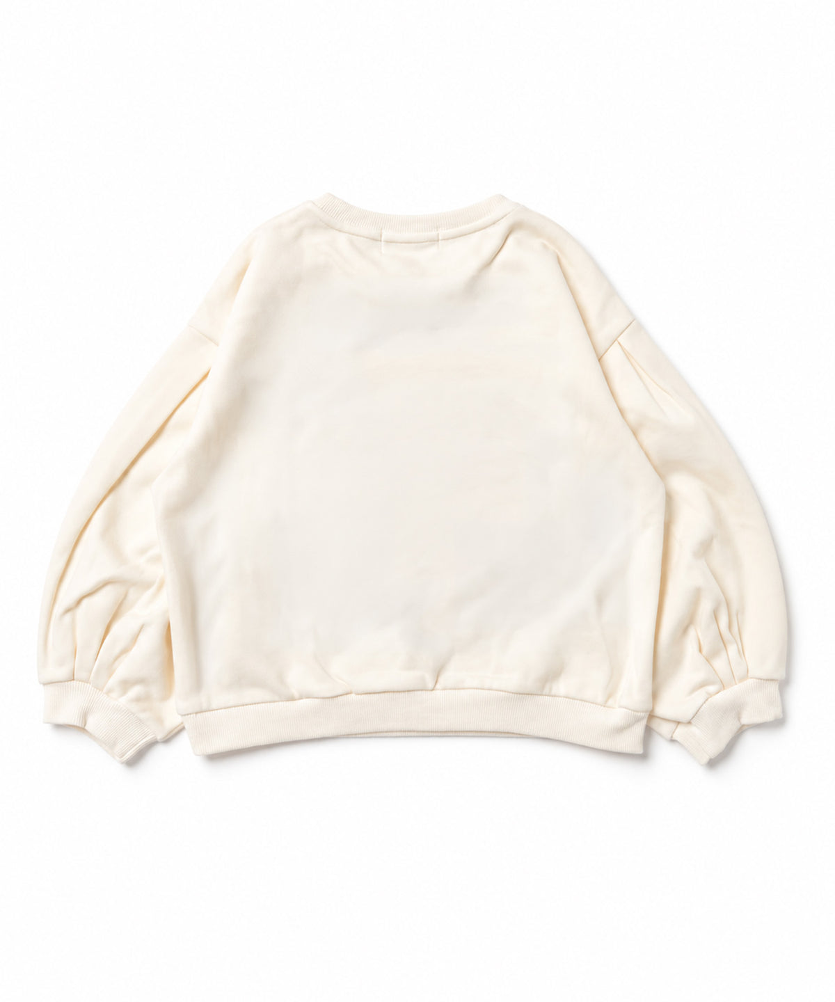 【aimoha KIDS】【90-130cm】いちごプリントパフスリーブ長袖Tシャツ