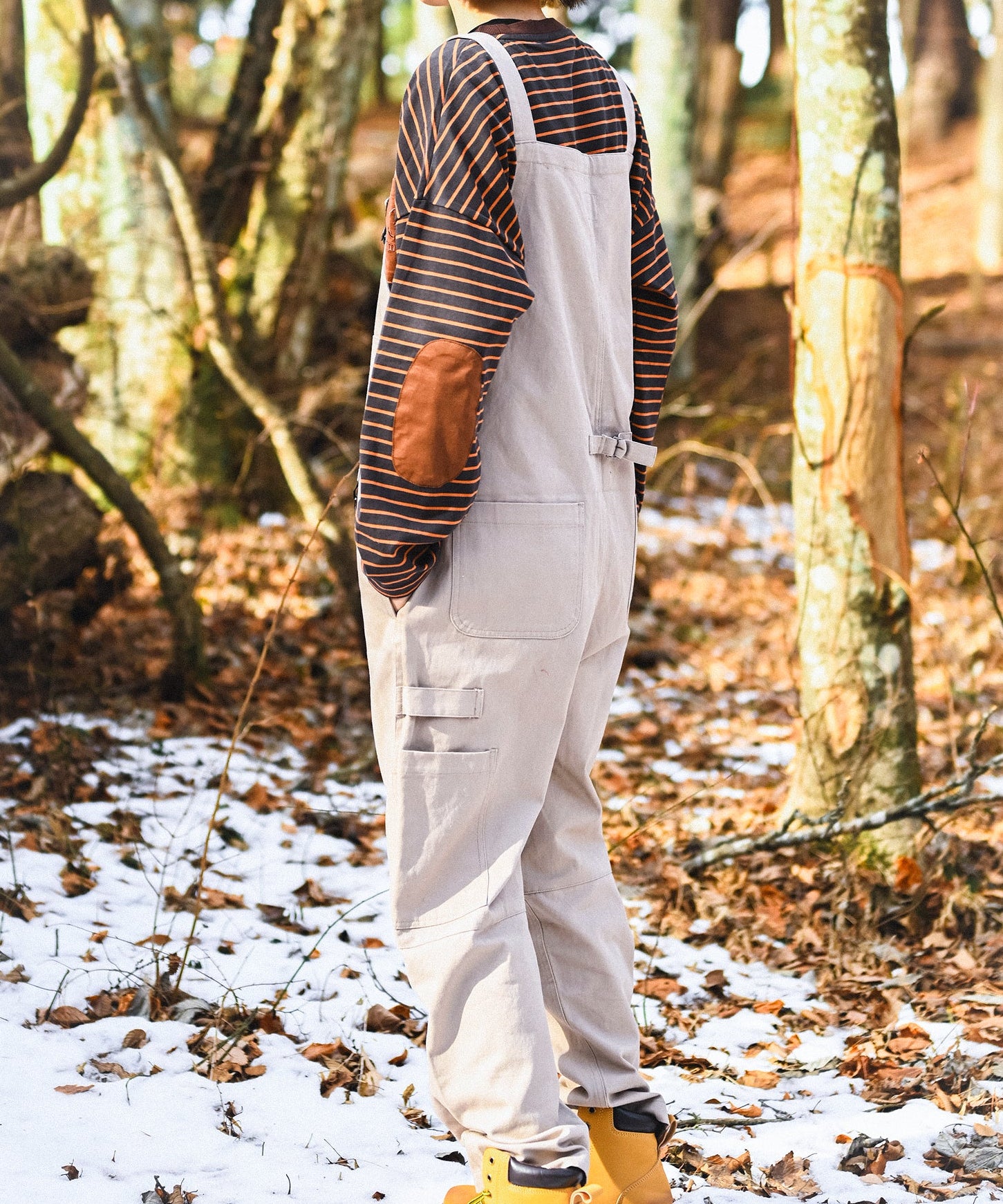 HALF ZIP BIG OVERALL