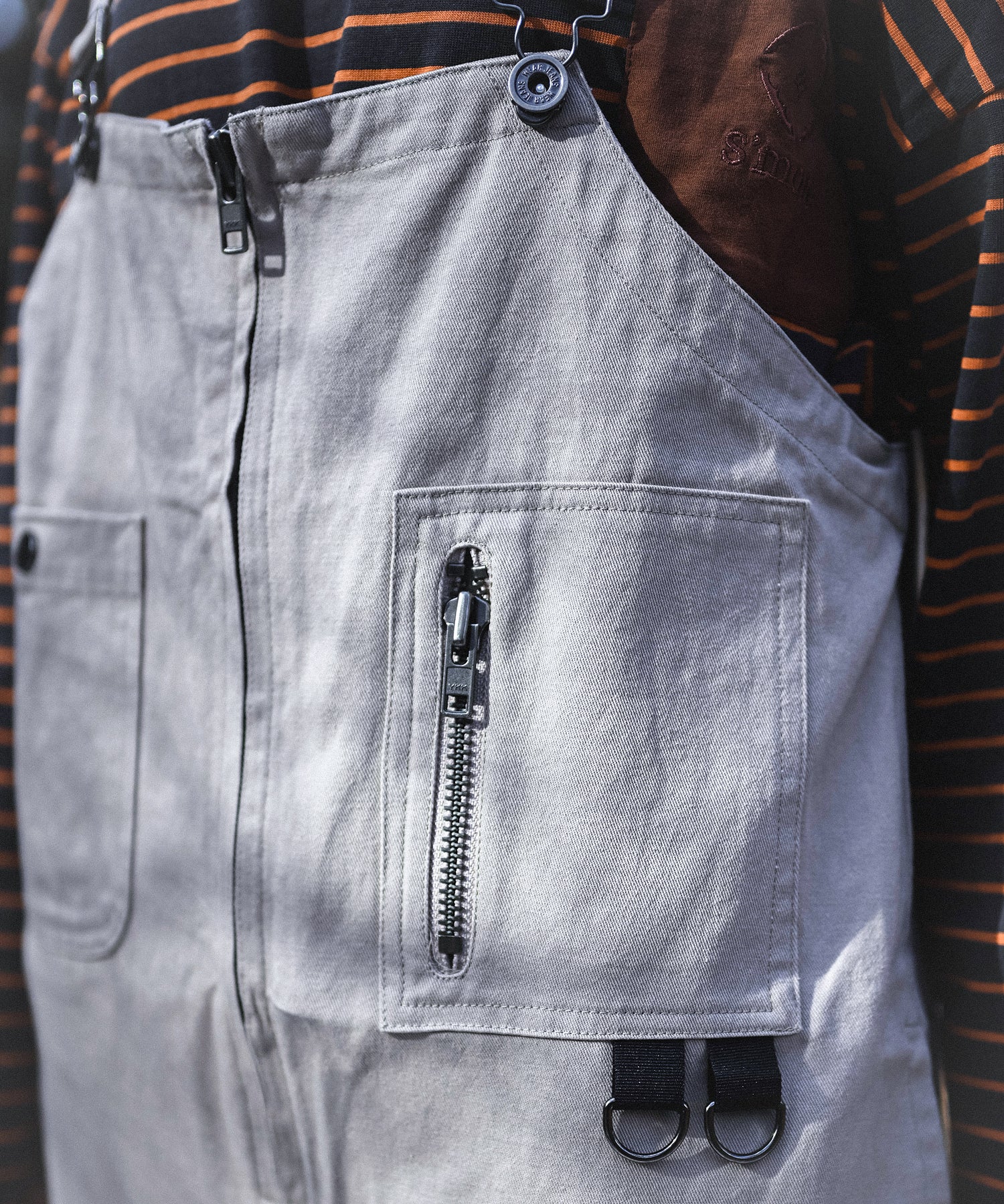 HALF ZIP BIG OVERALL