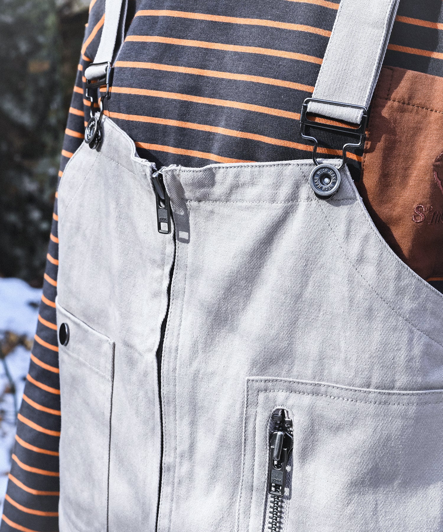 HALF ZIP BIG OVERALL