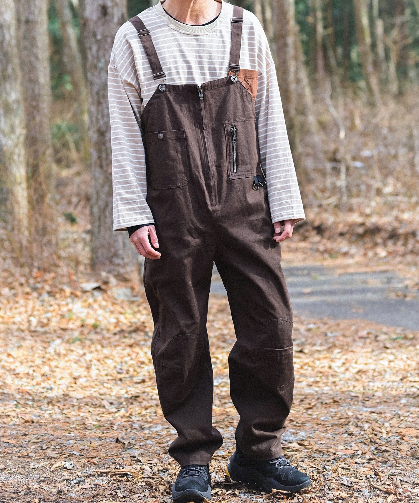 HALF ZIP BIG OVERALL