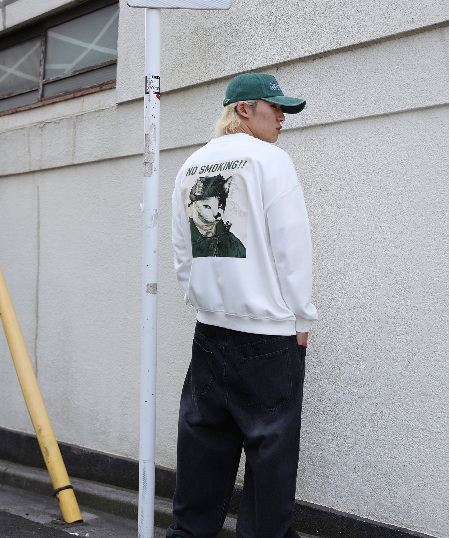 HOOK -original- 世界の有名絵画が猫に　プリントスウェット (LV)