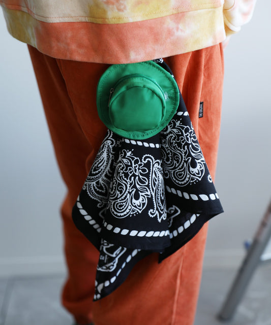 [HOOK -original-] pirates paisley pattern cotton bandana handkerchief