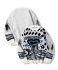 [HOOK -original-] Retro style melting heart colored knit pullover
