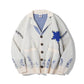 [HOOK -original-] Tailored jacket style overknit cardigan with distressed hem