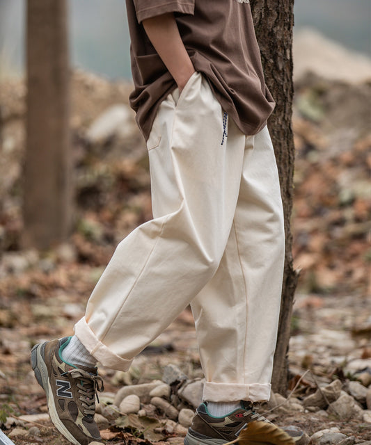 [HOOK] Cotton tuck slacks pants