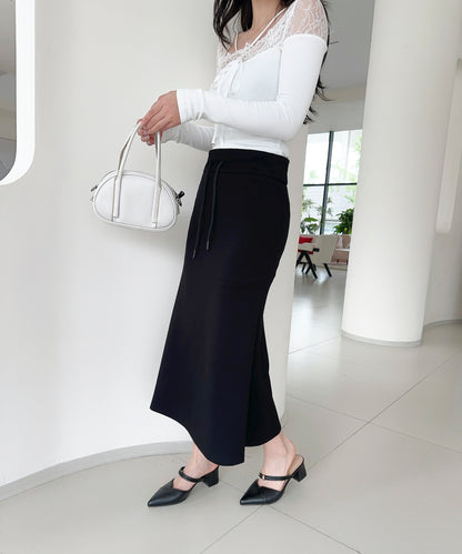 【Jasmine】スウェットタイトロングスカート