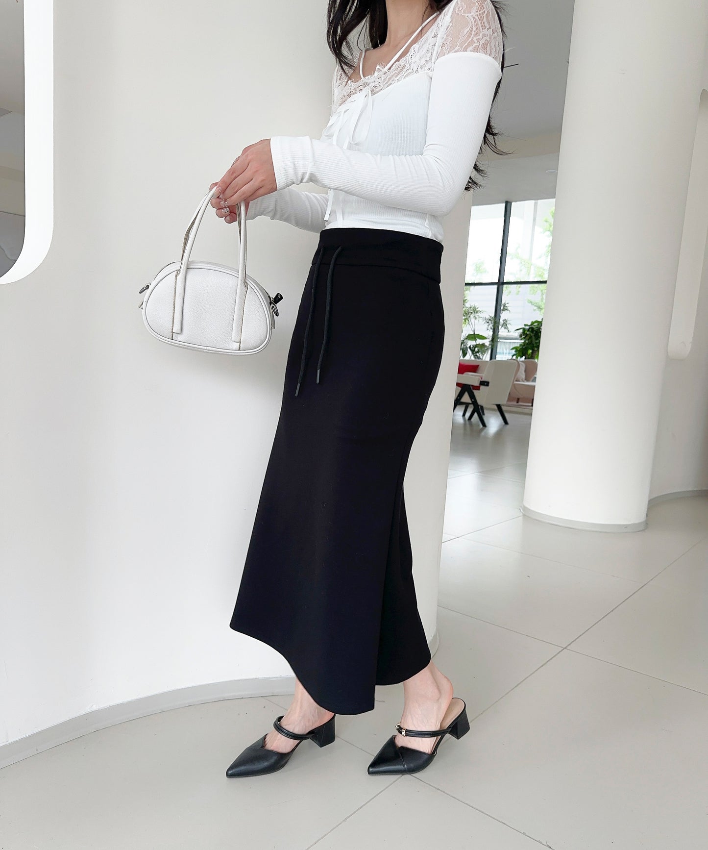 【Jasmine】スウェットタイトロングスカート