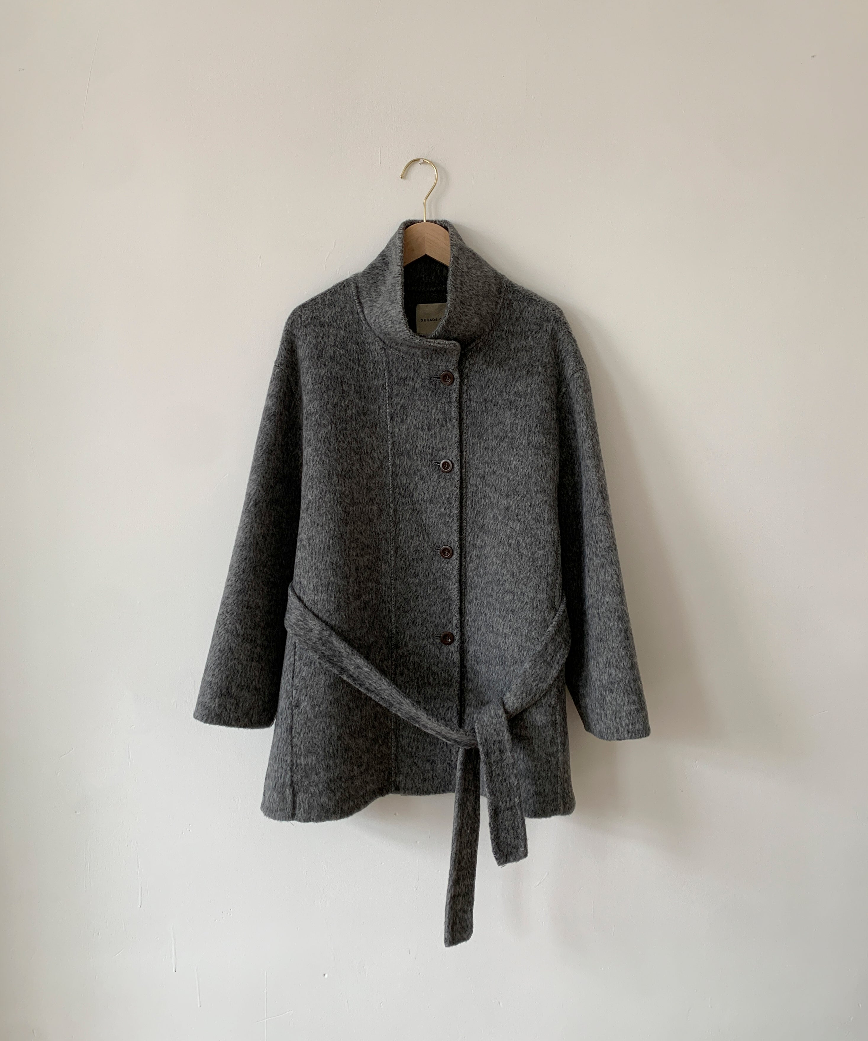 DECADE CLASSIC リバーウールステンカラーコート