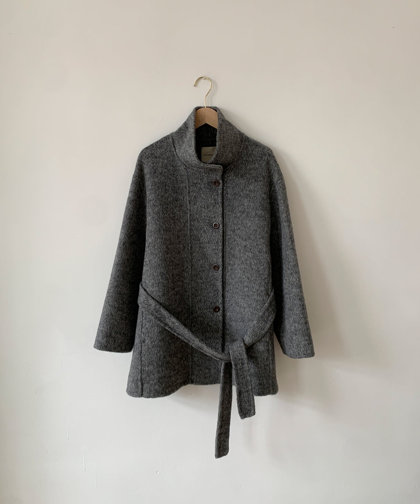 DECADE CLASSIC リバーウールステンカラーコート