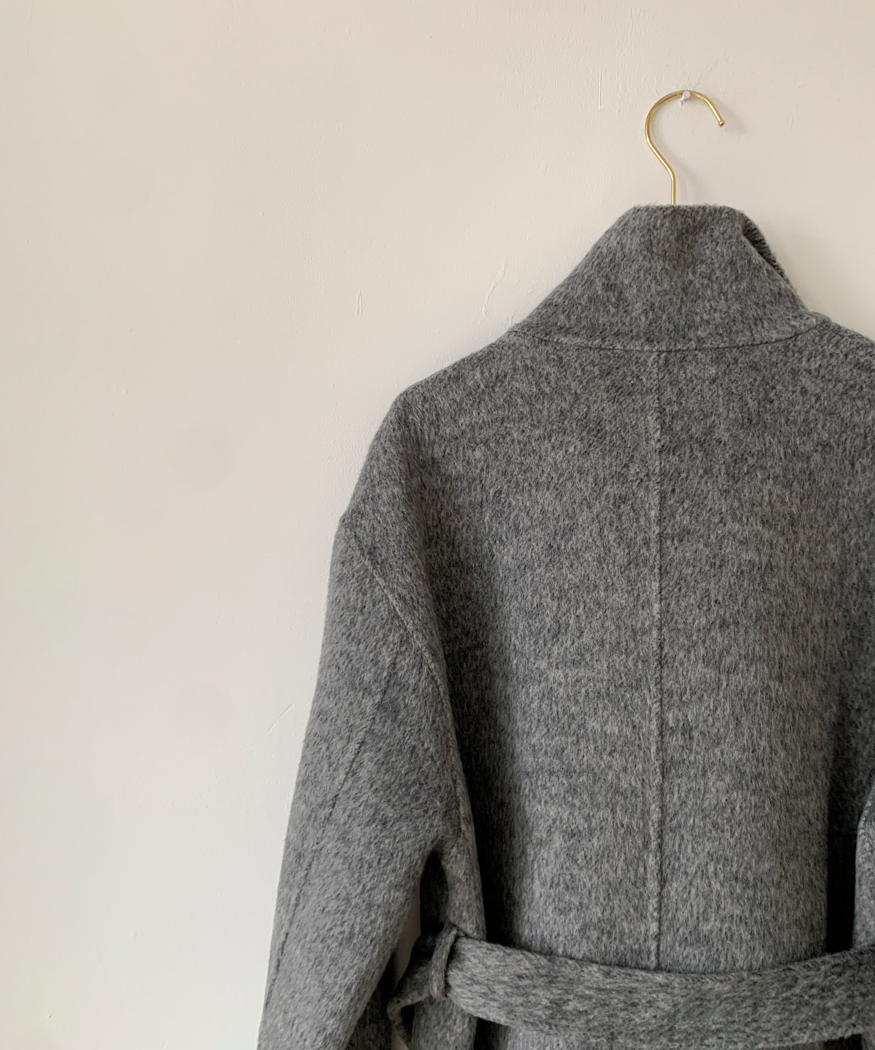 DECADE CLASSIC リバーウールステンカラーコート