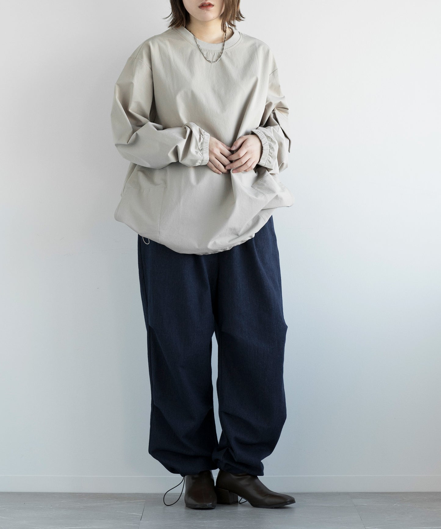 【aimoha MEN】FUNCTIONAL SWEAT ファンクショナルクルーネックスウェット