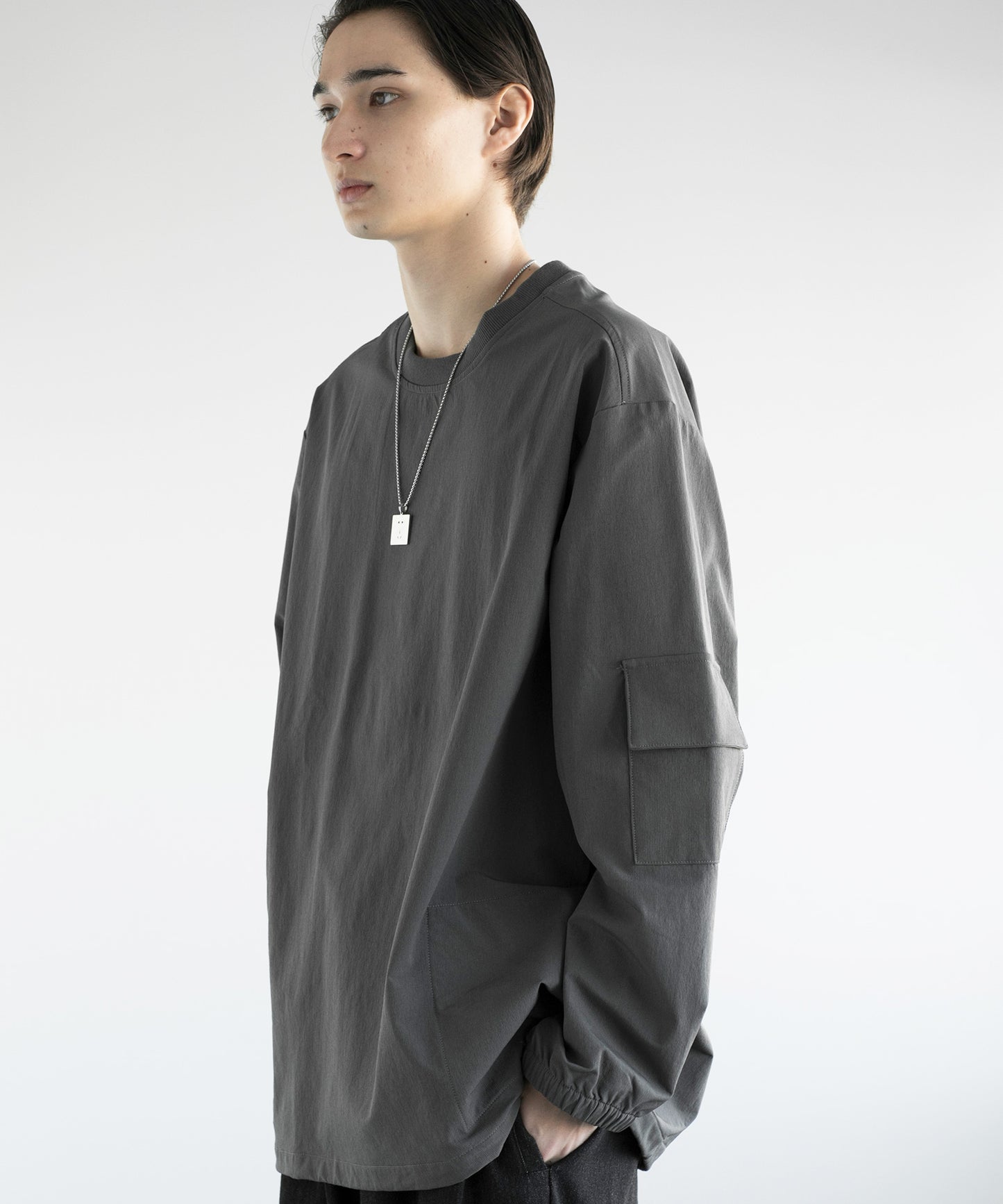 【aimoha MEN】FUNCTIONAL SWEAT ファンクショナルクルーネックスウェット