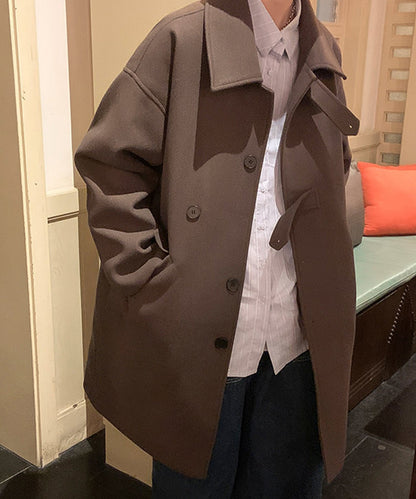 【aimoha Men's】SINGLE-BREASTED COAT シングルブレストコート