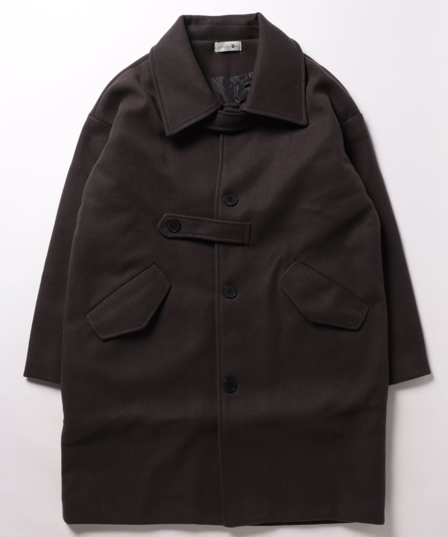 【aimoha Men's】SINGLE-BREASTED COAT シングルブレストコート