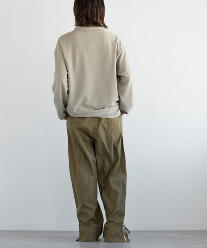 【aimoha MEN】HENLEY NECK PULLOVER ヘンリーネックプルオーバー