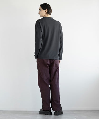 【aimoha MEN】HENLEY NECK PULLOVER ヘンリーネックプルオーバー