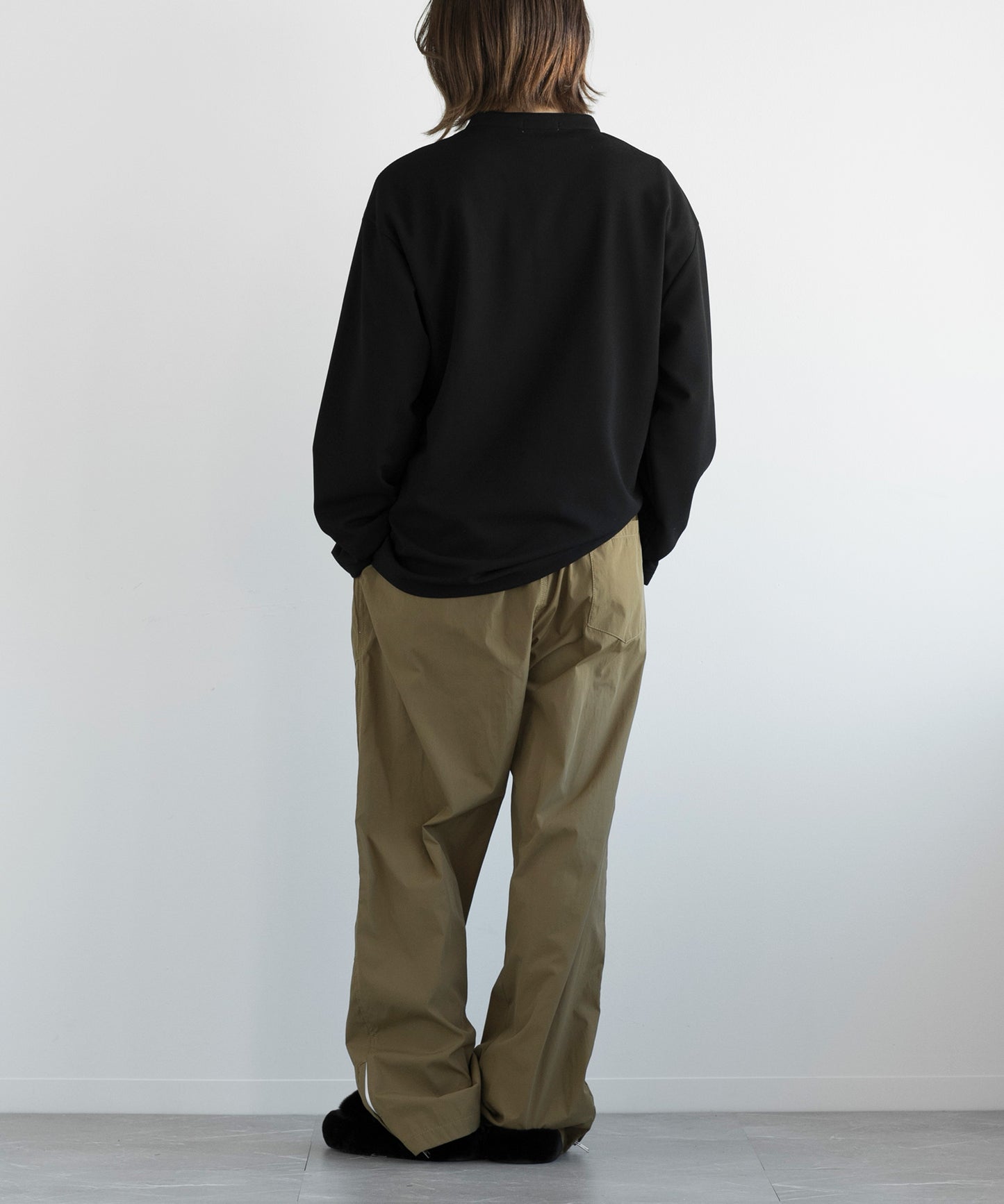 【aimoha MEN】HENLEY NECK PULLOVER ヘンリーネックプルオーバー