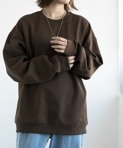 【aimoha MEN】HEAVY COTTON BASIC SWEAT ベーシック スウェット