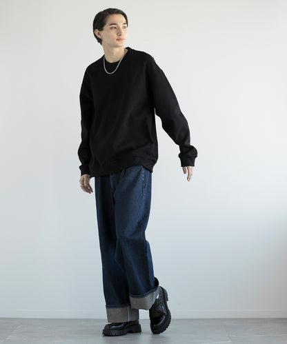 【aimoha MEN】HEAVY COTTON BASIC SWEAT ベーシック スウェット