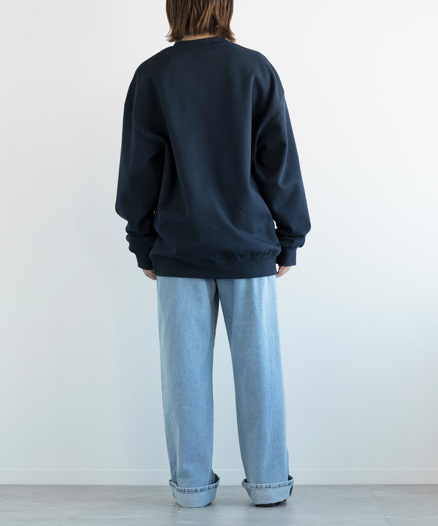 【aimoha MEN】HEAVY COTTON BASIC SWEAT ベーシック スウェット