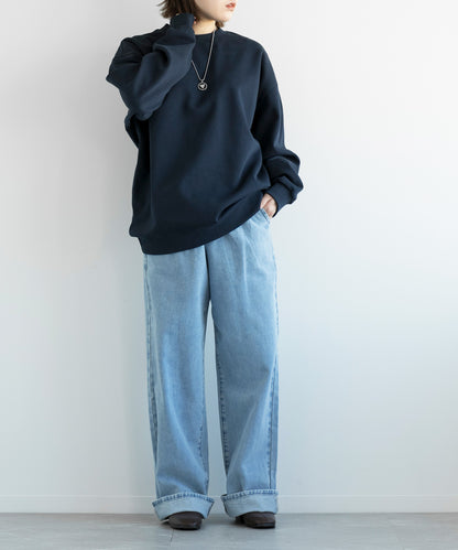 【aimoha MEN】HEAVY COTTON BASIC SWEAT ベーシック スウェット