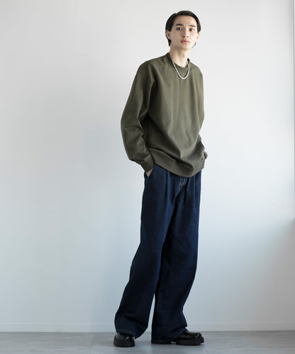 【aimoha MEN】HEAVY COTTON BASIC SWEAT ベーシック スウェット