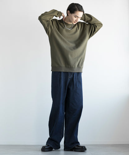 【aimoha MEN】HEAVY COTTON BASIC SWEAT ベーシック スウェット