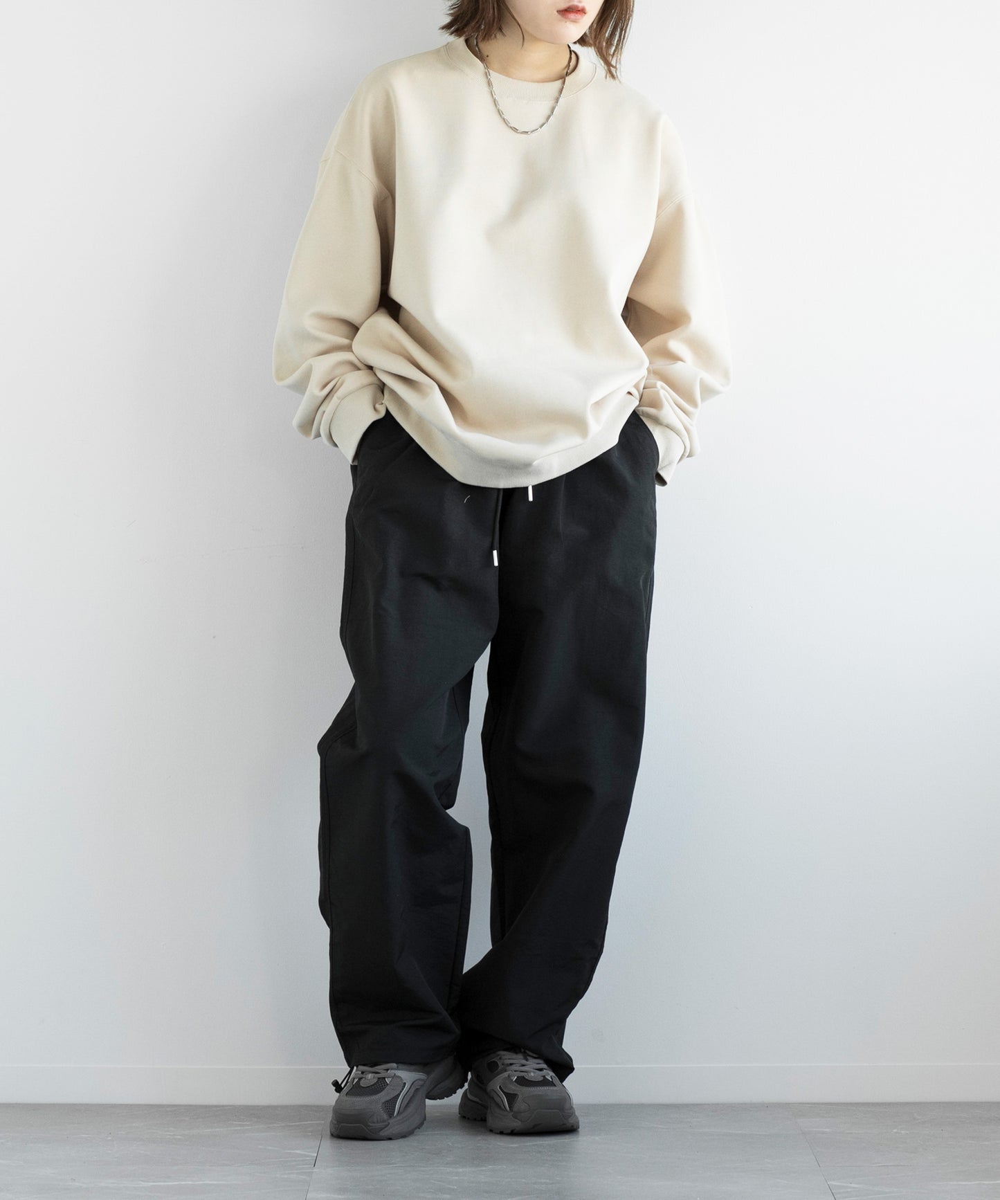 【aimoha MEN】HEAVY COTTON BASIC SWEAT ベーシック スウェット