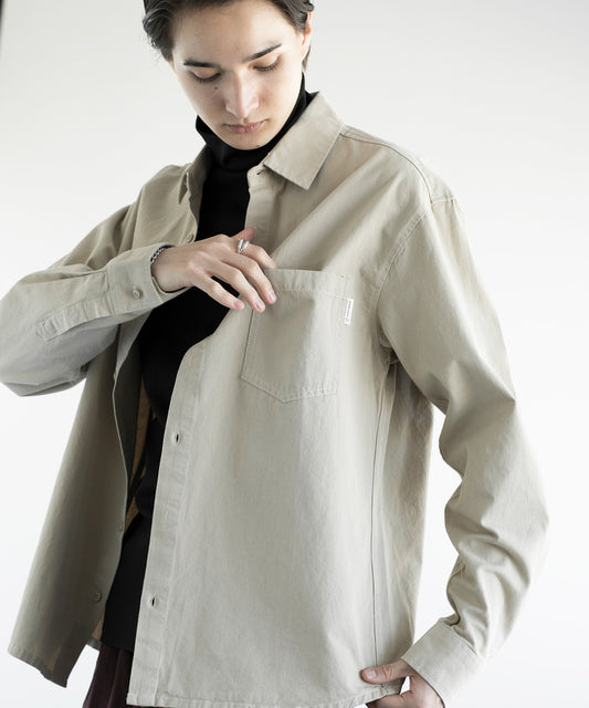 【aimoha MEN】SLIM FIT SHIRT デニムシャツ