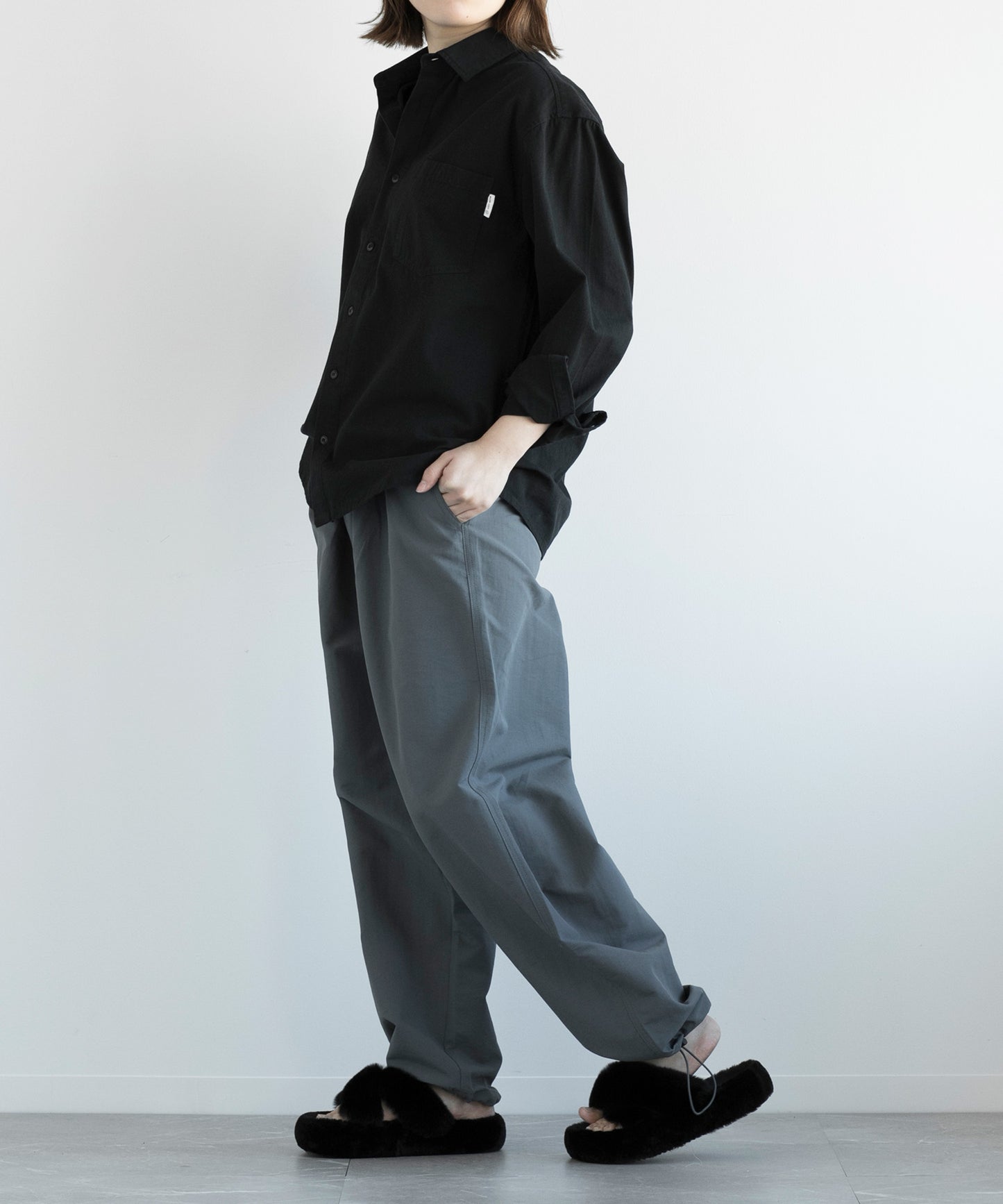 【aimoha MEN】TRACK PANTS パラシュートパンツ