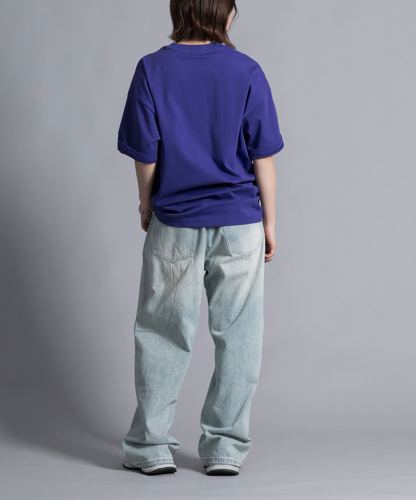 【aimoha neo】VINTAGE PROCESSED BAGGY JEANS