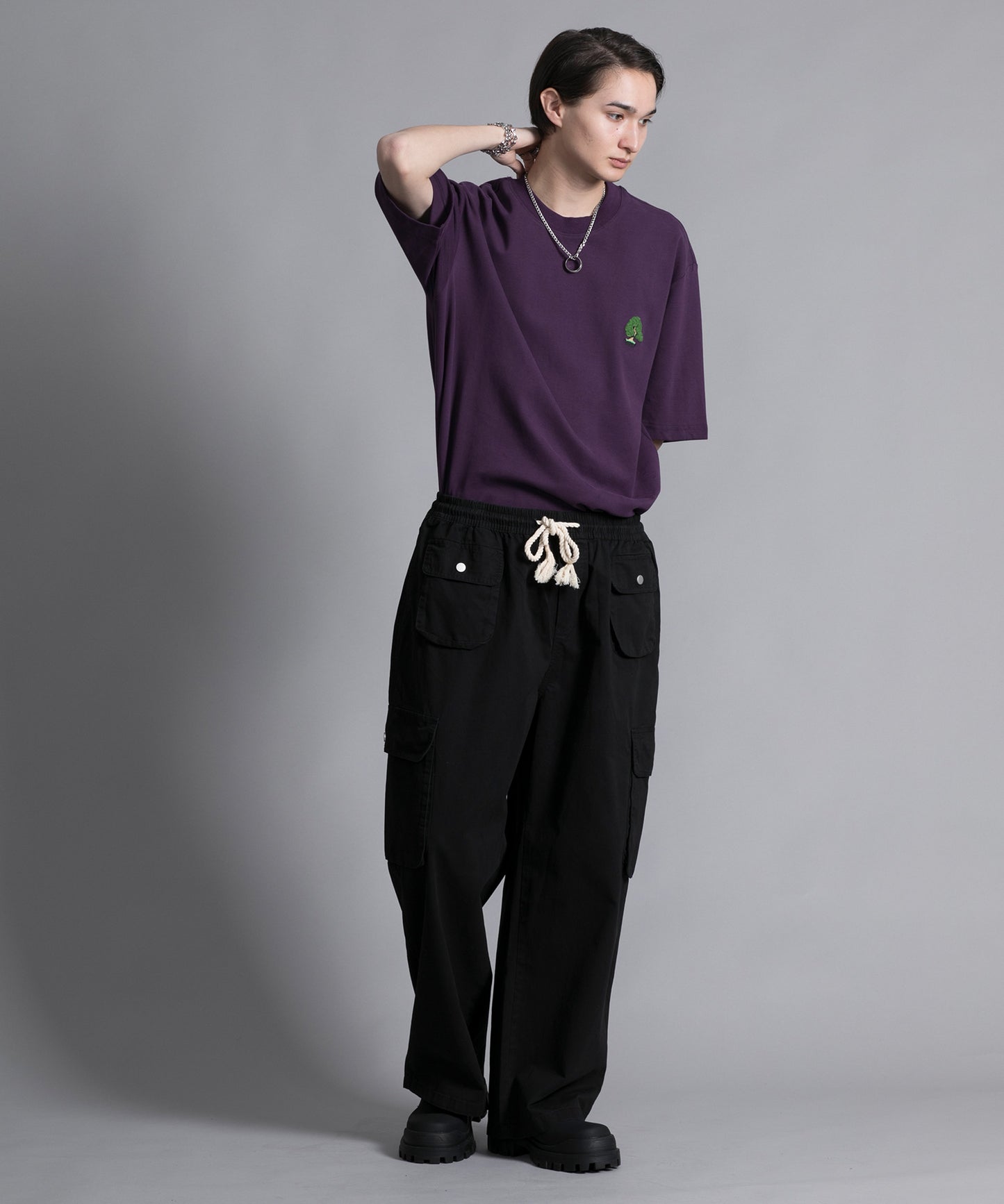 【aimoha neo】WIDE CARGO  POCKET PANTS