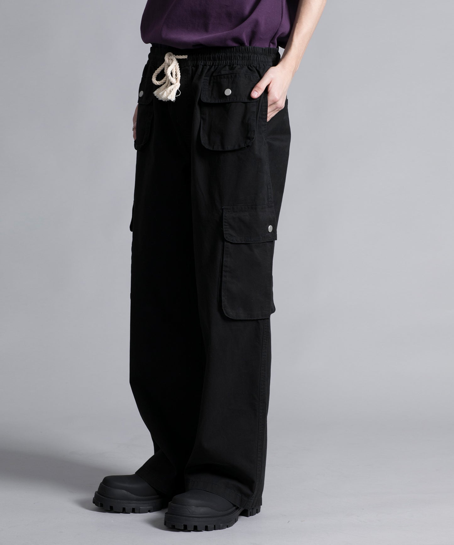 【aimoha neo】WIDE CARGO  POCKET PANTS