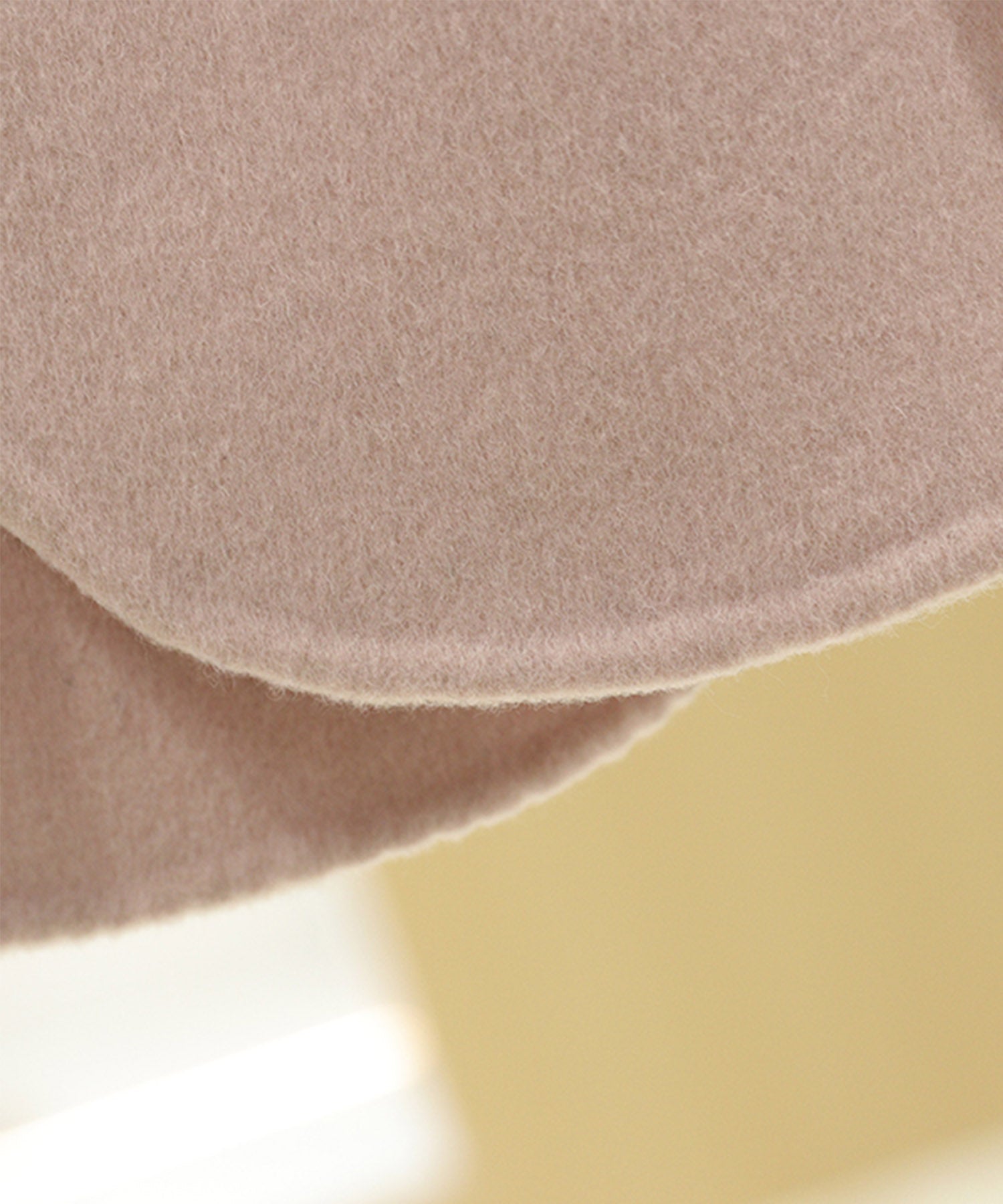 【Jasmine】リボンノーカラーリバーウールコート ショート丈