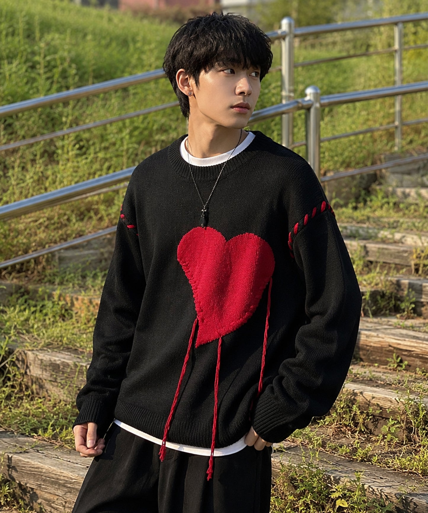 【HOOK】個性派・ハートニット