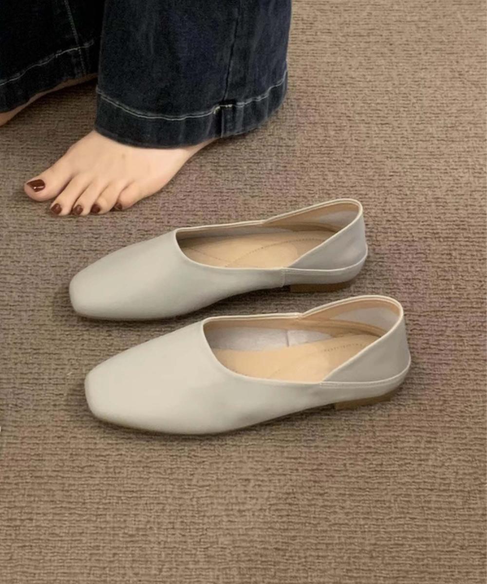 Prelovedレザー ローファー shoes365 ローファー 「shoes365」ポインテッド トゥ厚底キルト