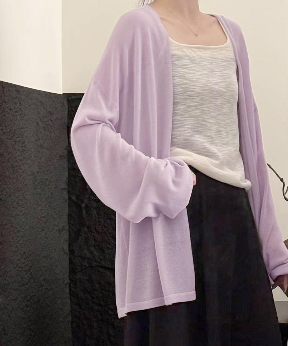 シンプルUVカットカーディガン