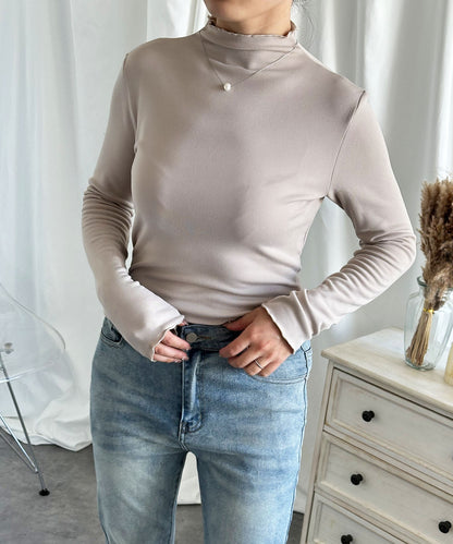 裏起毛・裏ボアヒートカットソー