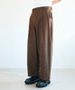 【 aimoha Men's 】飾りステッチワイドパンツ
