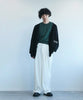 [aimoha Men's] Corduroy wide pants