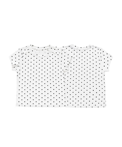 aimoha/ドット柄半袖Tシャツ