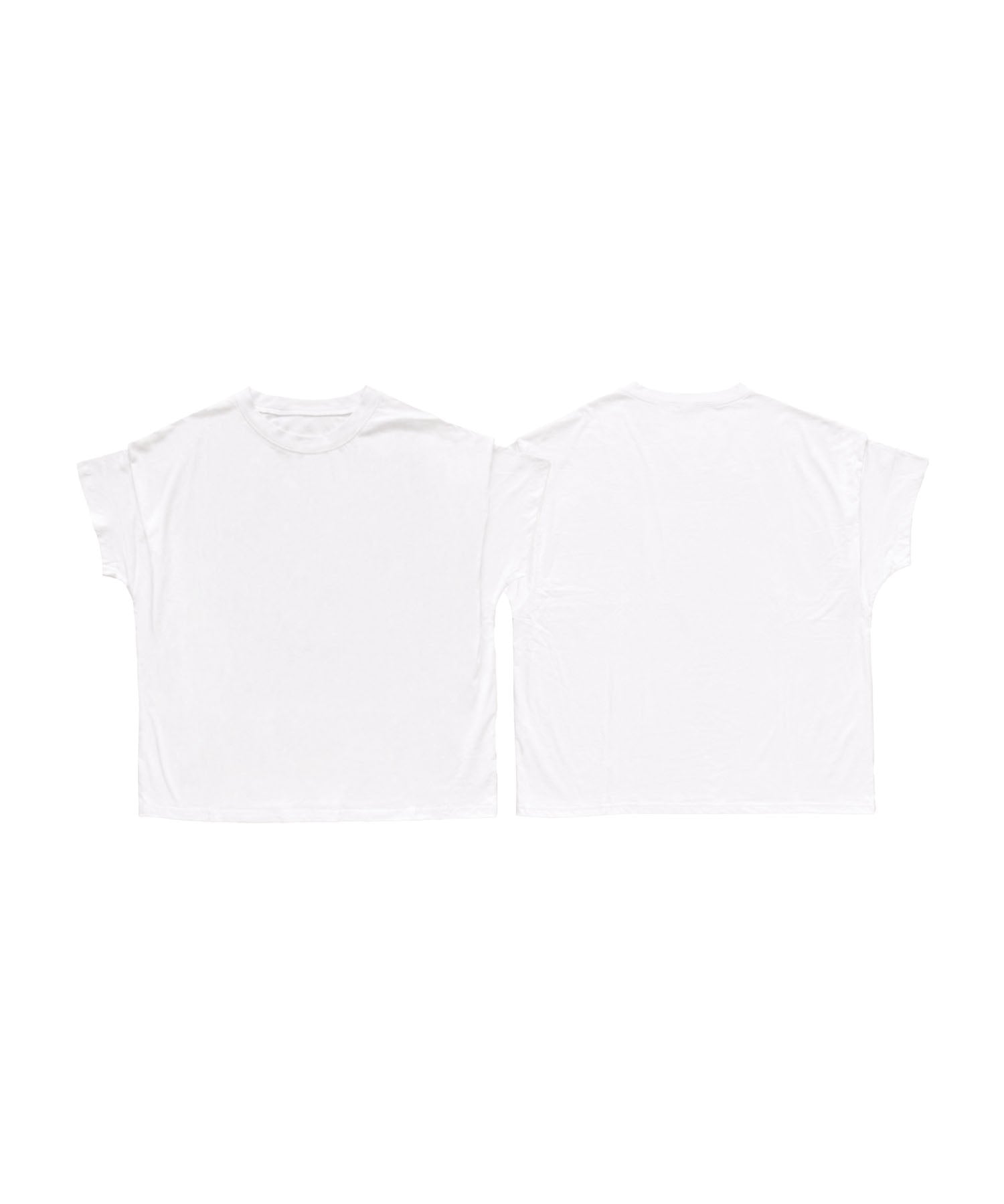 aimoha/ショルダータック半袖Tシャツ プルオーバー