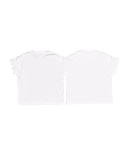 aimoha/ショルダータック半袖Tシャツ プルオーバー