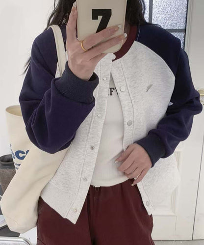 ラグランスリーブボタンカーディガン