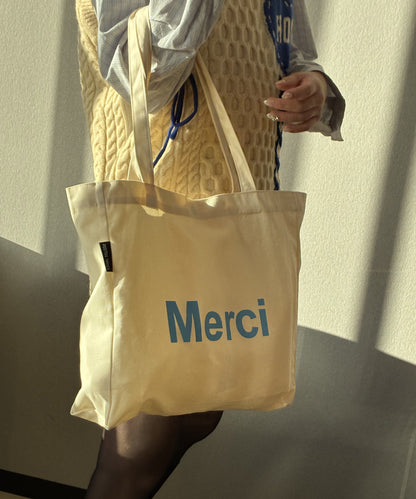 merciロゴトートバッグ