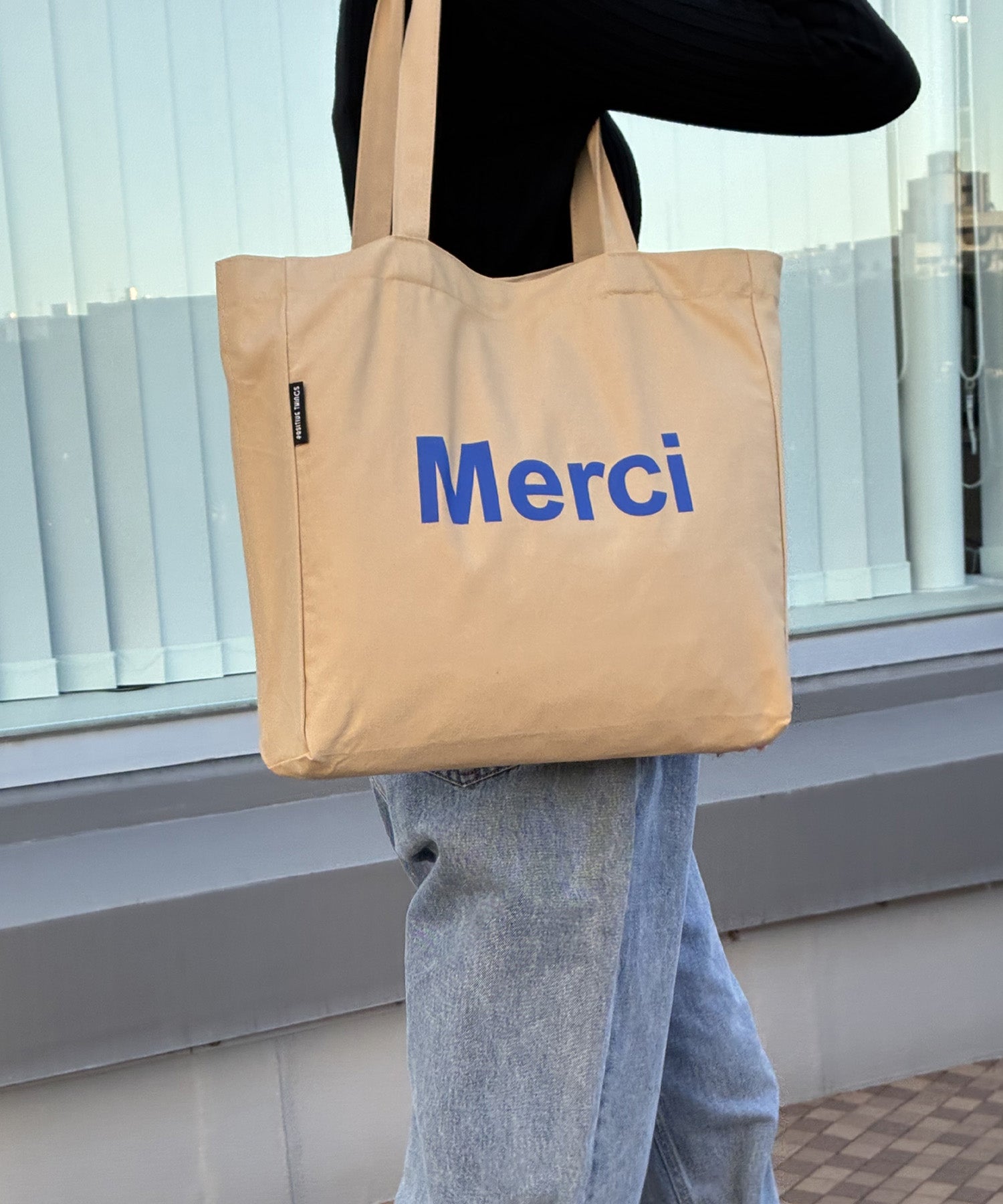 merciロゴトートバッグ – 《公式》moremore（モアモア）