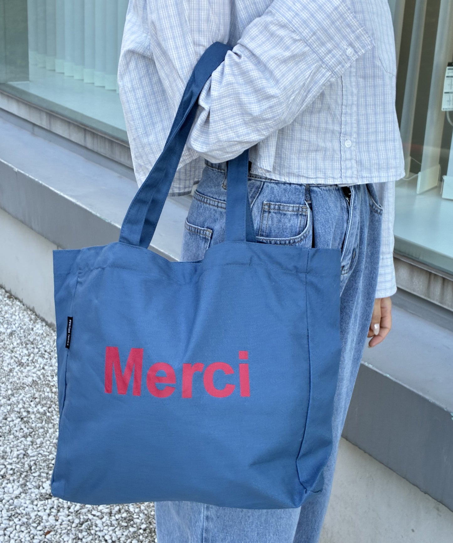 merciロゴトートバッグ